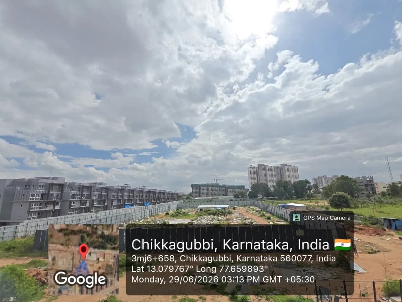 Assetz Mizu & Ki: Site photo filed with Karnataka RERA