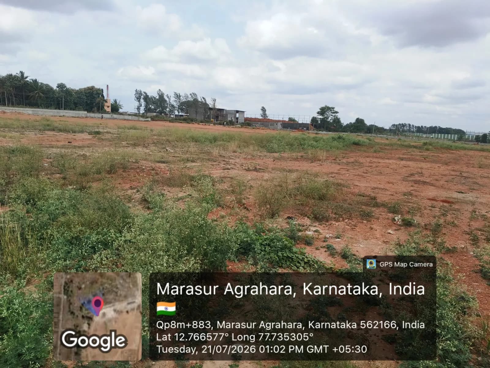 Signature Regal: Site photo filed with Karnataka RERA