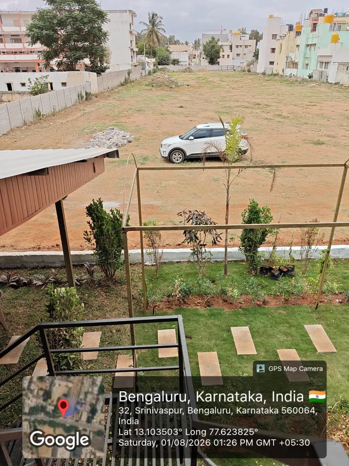 Aditi North Star: Site photo filed with Karnataka RERA