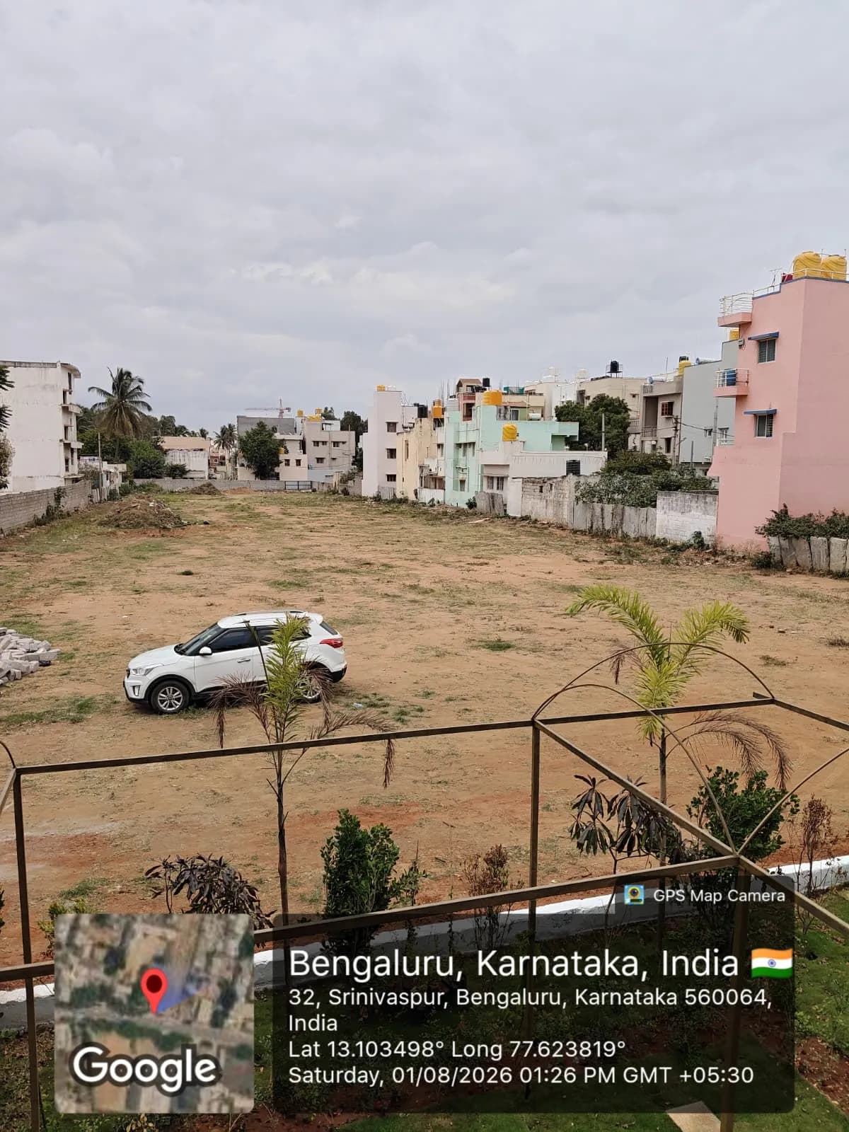 Aditi North Star: Site photo filed with Karnataka RERA
