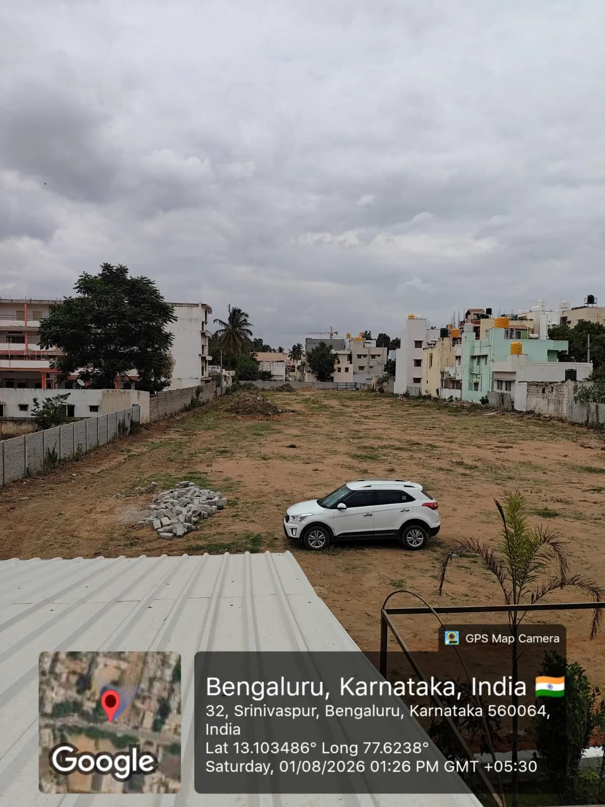 Aditi North Star: Site photo filed with Karnataka RERA