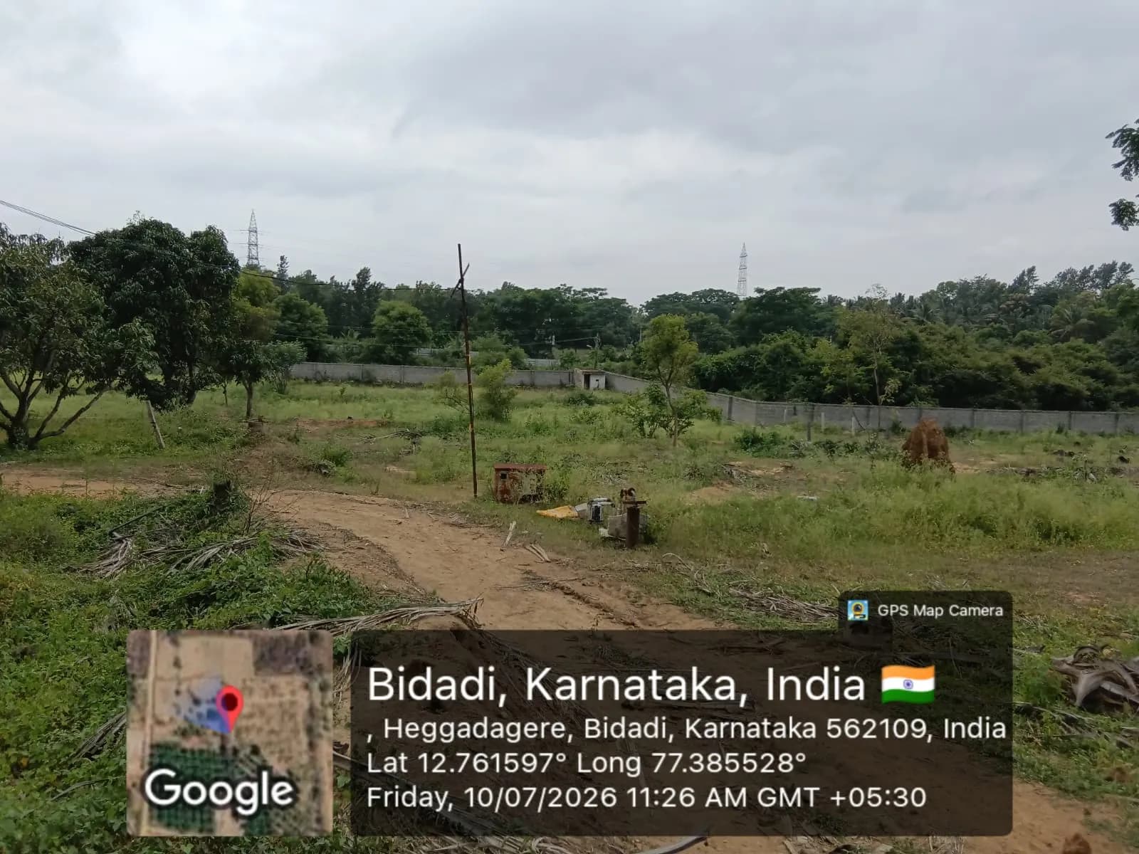 Life Springs By Vaishnodevi: Site photo filed with Karnataka RERA