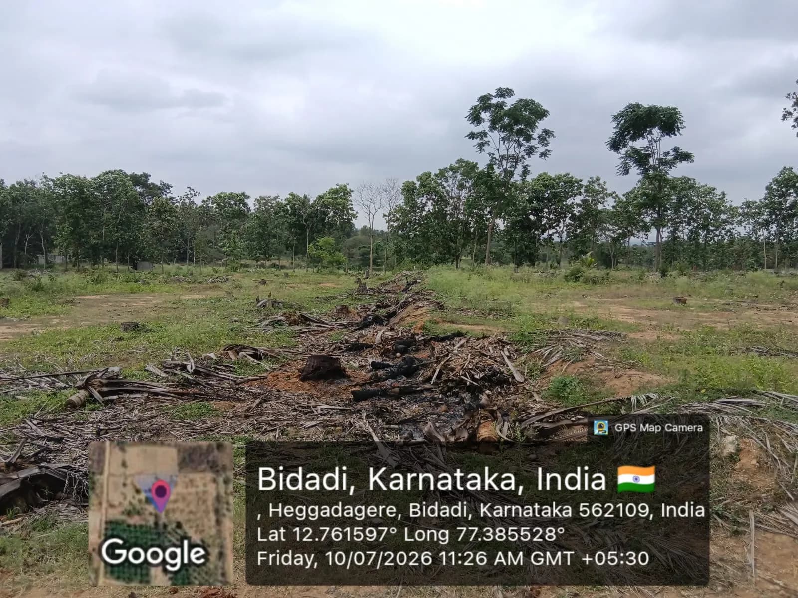 Life Springs By Vaishnodevi: Site photo filed with Karnataka RERA