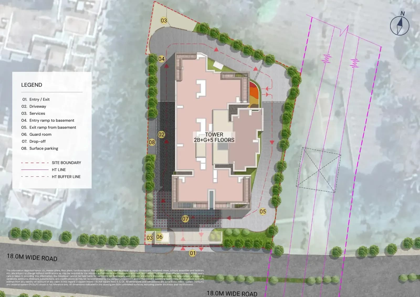 Azalea at Brigade Meadows: Meadows master plan (artist’s impression)
