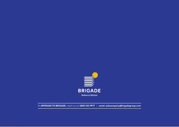Azalea at Brigade Meadows: Brochure, page 4 (filed with Karnataka RERA)