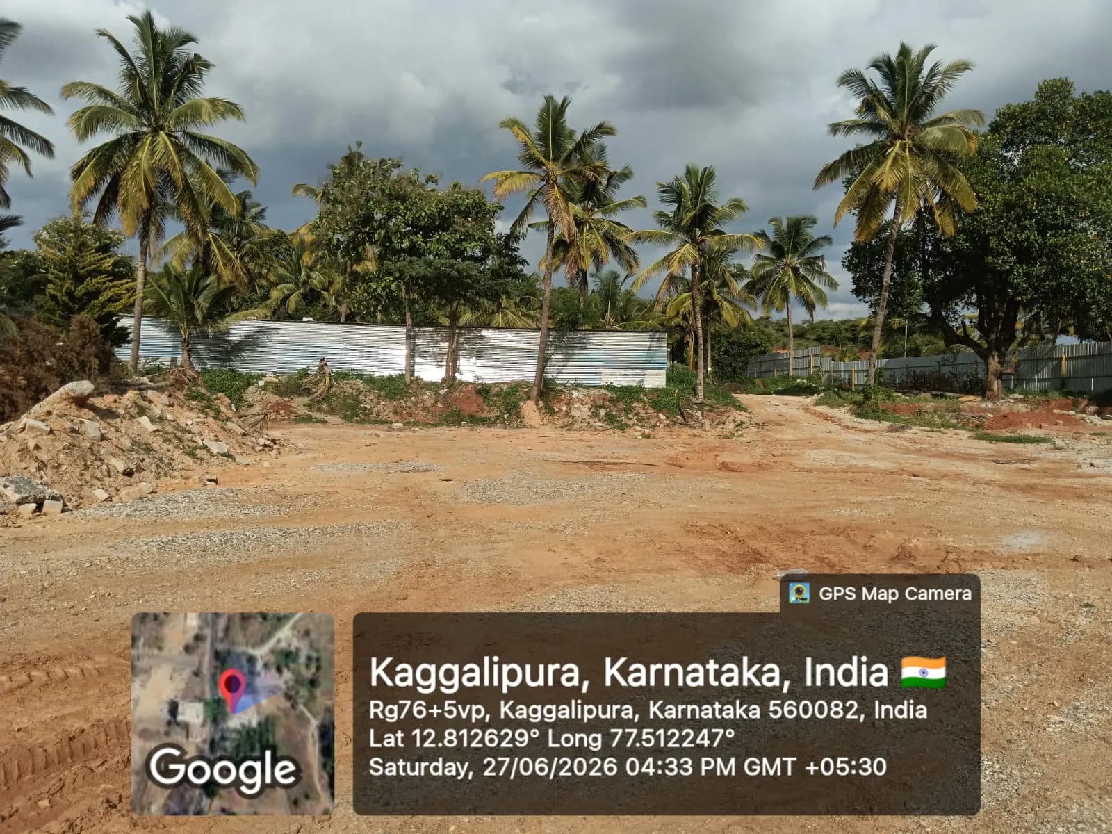 Aarohana Alterra: Site photo filed with Karnataka RERA