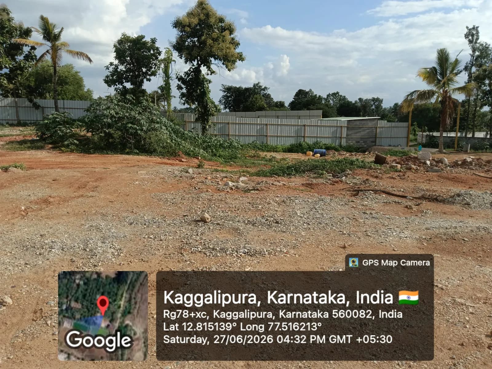 Aarohana Alterra: Site photo filed with Karnataka RERA