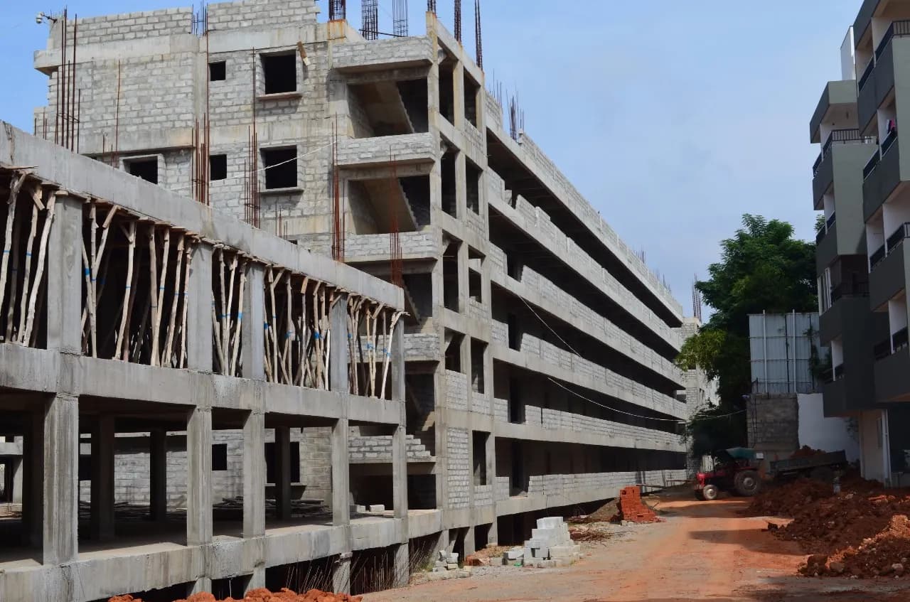 Thirumala lakshmi vaibav: Site photo filed with Karnataka RERA