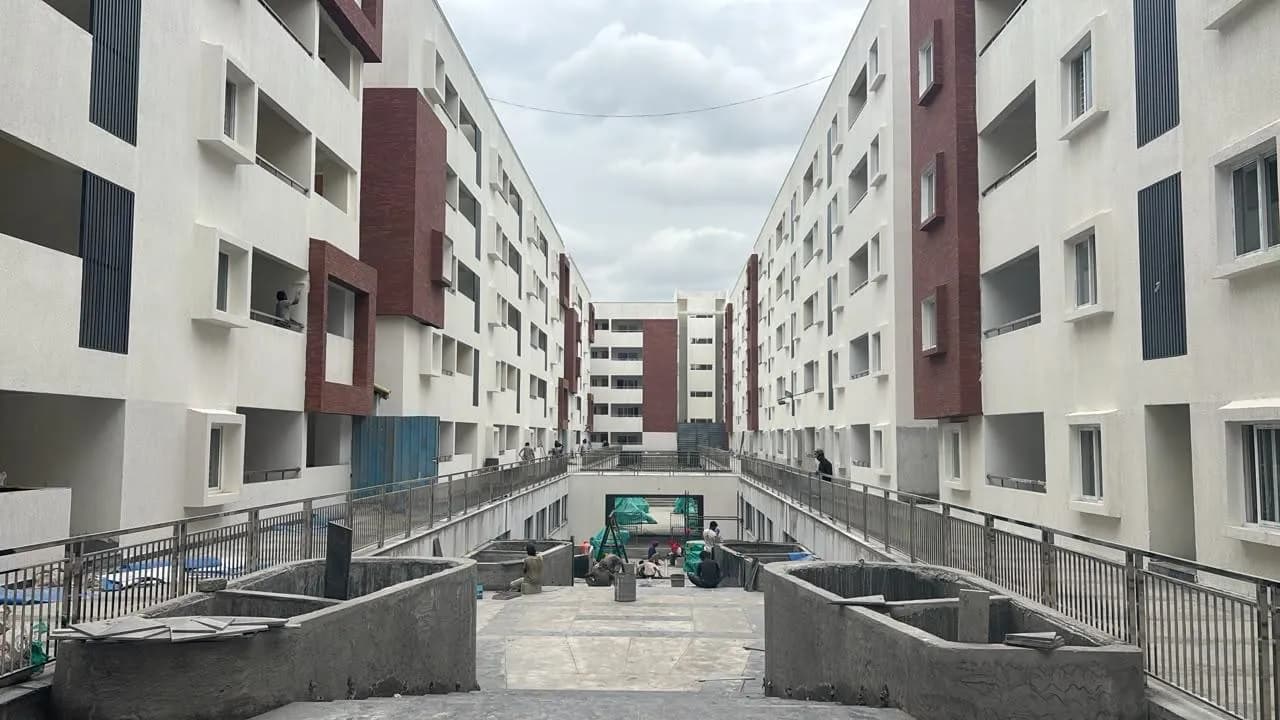 Thirumala lakshmi vaibav: Site photo filed with Karnataka RERA