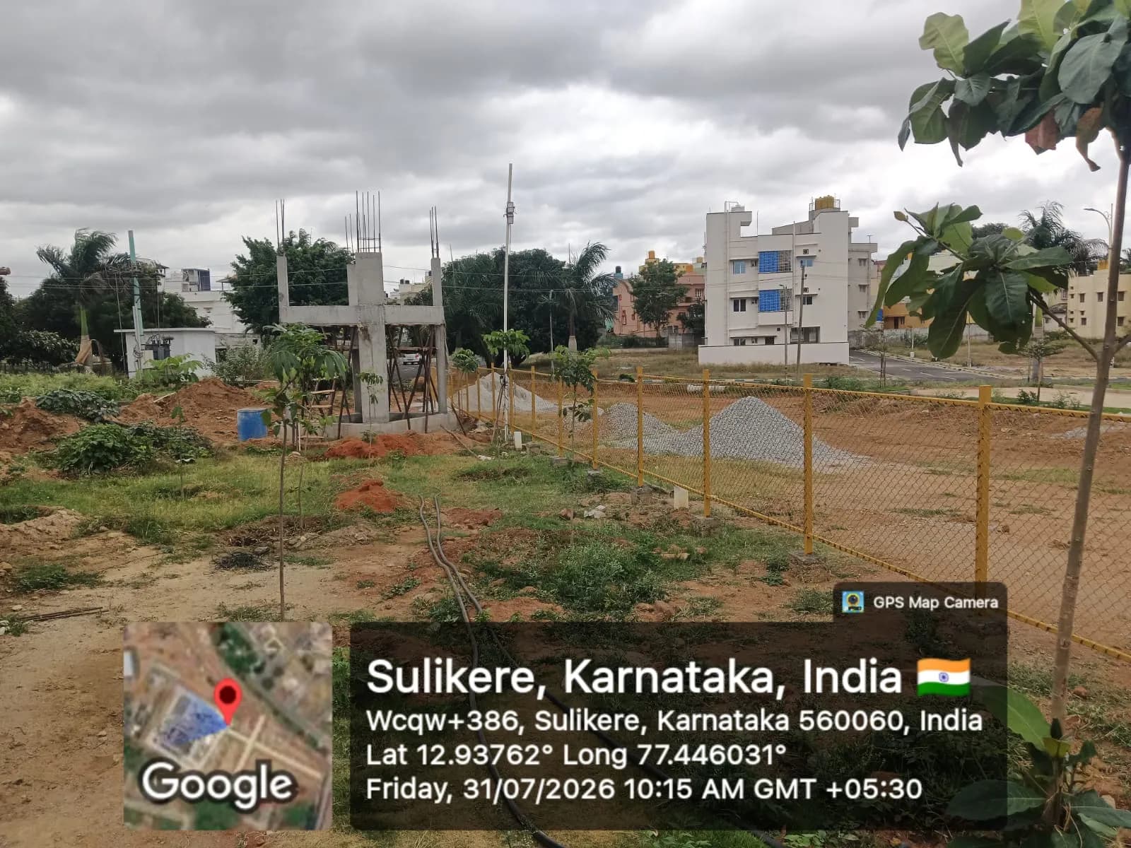DMR Legacy: Site photo filed with Karnataka RERA