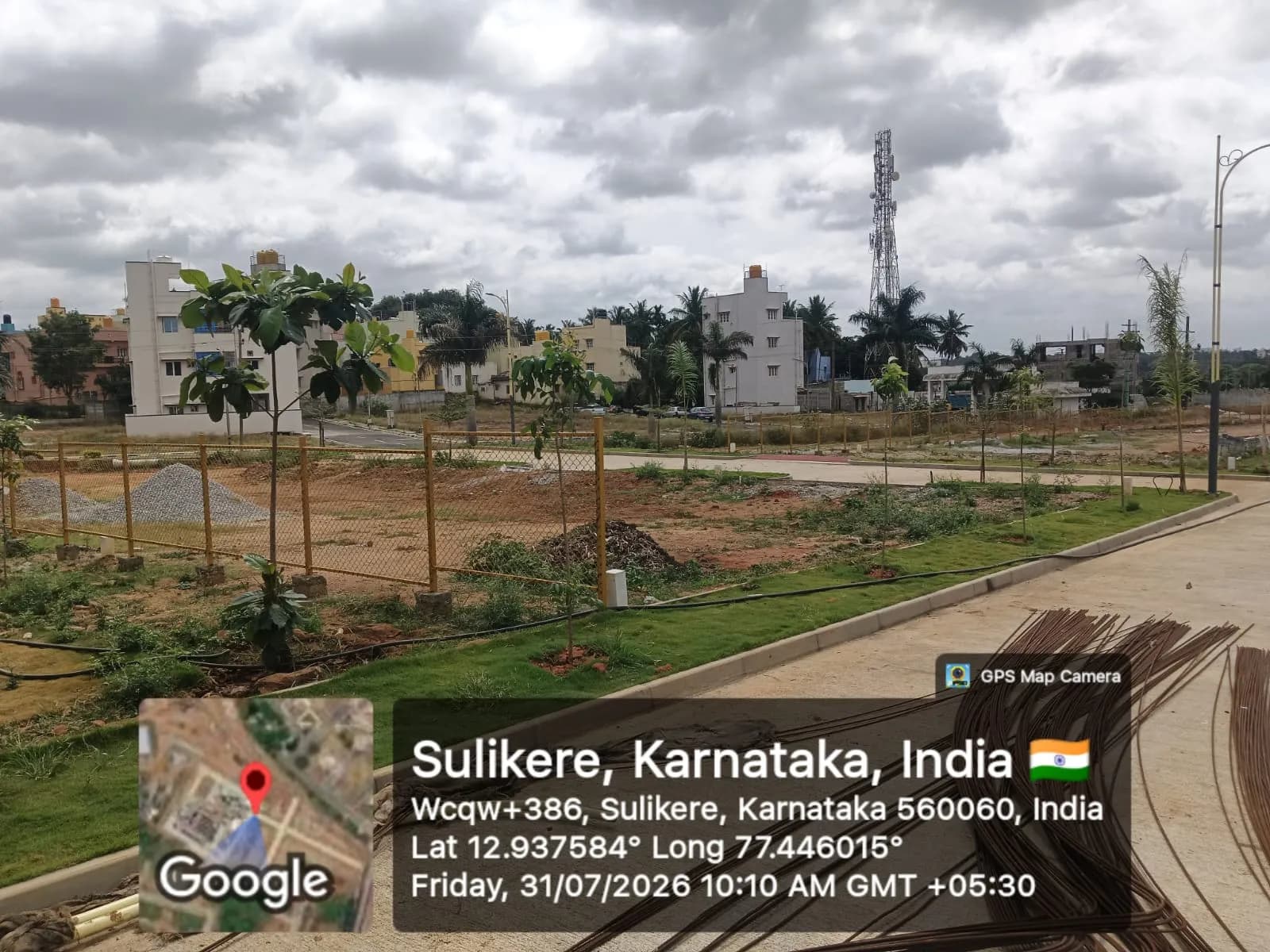 DMR Legacy: Site photo filed with Karnataka RERA
