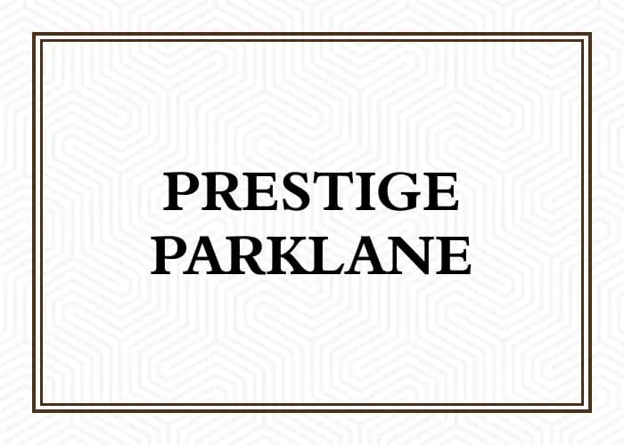Prestige Parklane: Brochure, page 1 (filed with Karnataka RERA)