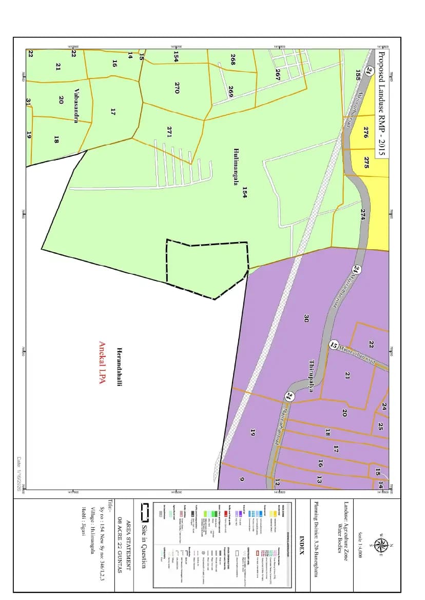 Urbanize Essencia: 4 Demarcation Master Plan (filed with Karnataka RERA)