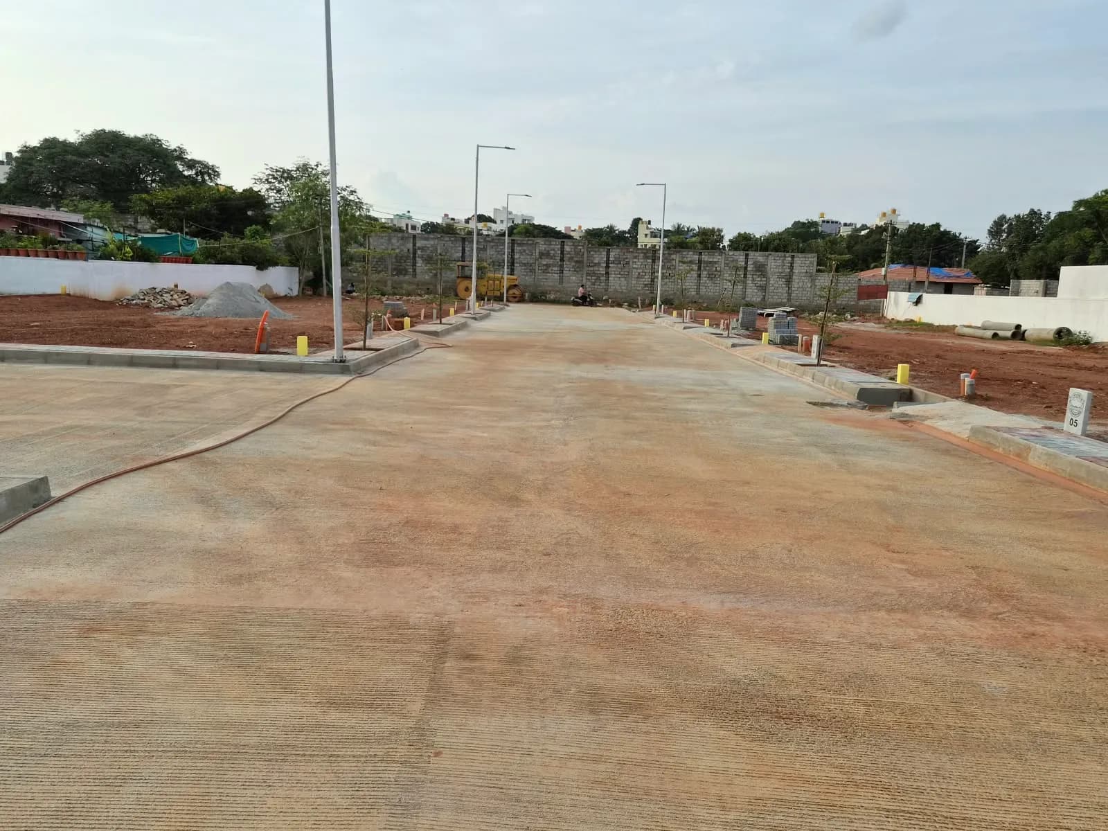 Shiva Prasad Enclave: Site photo filed with Karnataka RERA