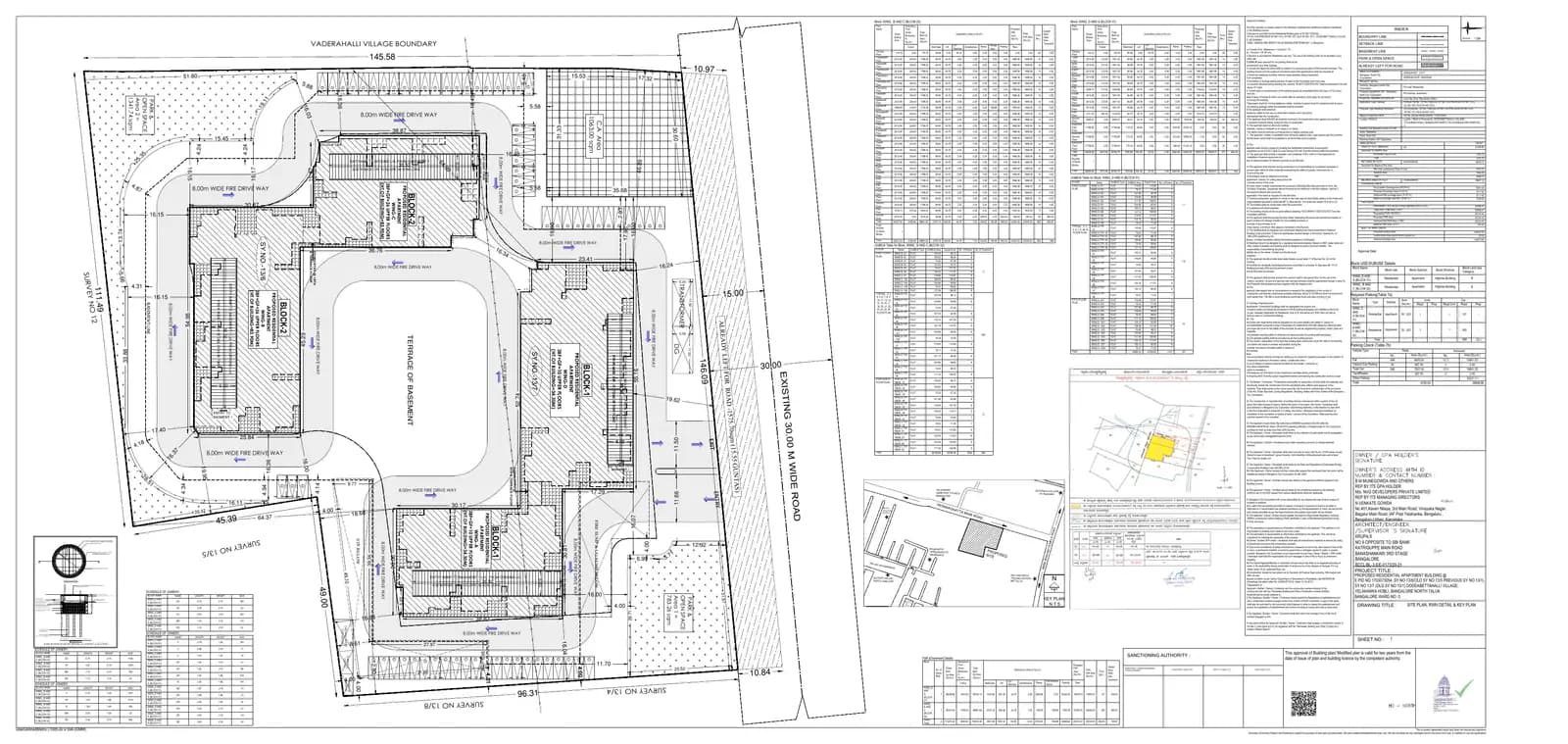 NVG Seattle: Approved Building Plan (filed with Karnataka RERA)