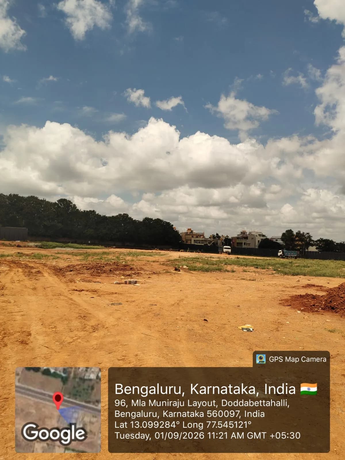 NVG Seattle: Site photo filed with Karnataka RERA