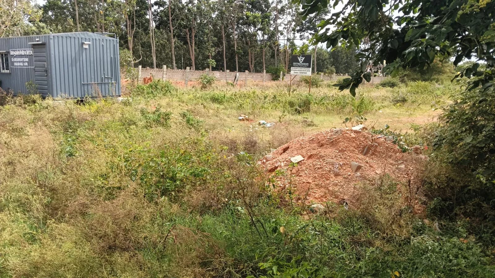 Geetanjali Vatika Aerocity: Site photo filed with Karnataka RERA