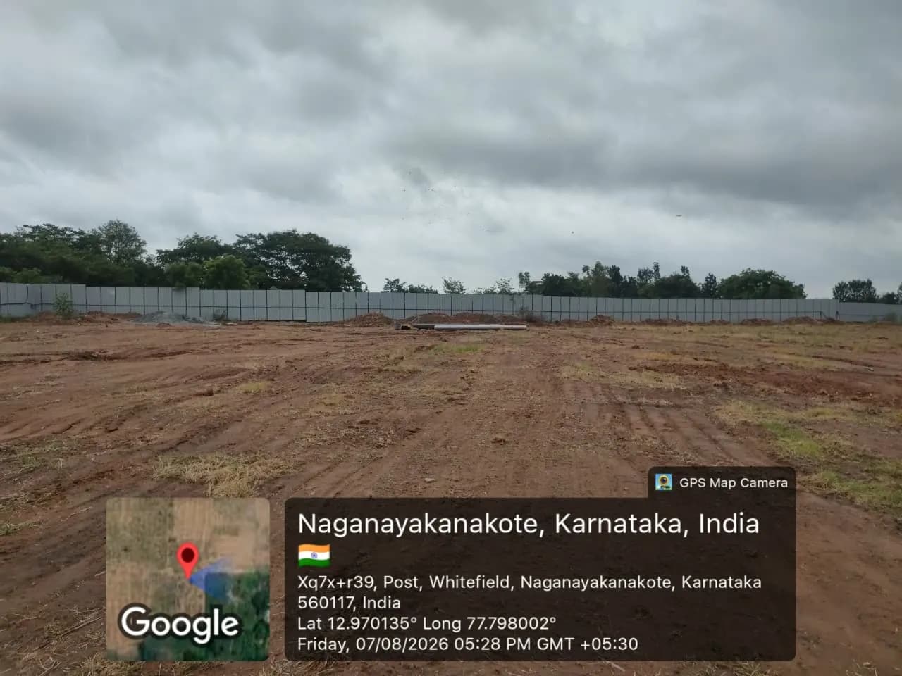 Godrej Florenne: Site photo filed with Karnataka RERA