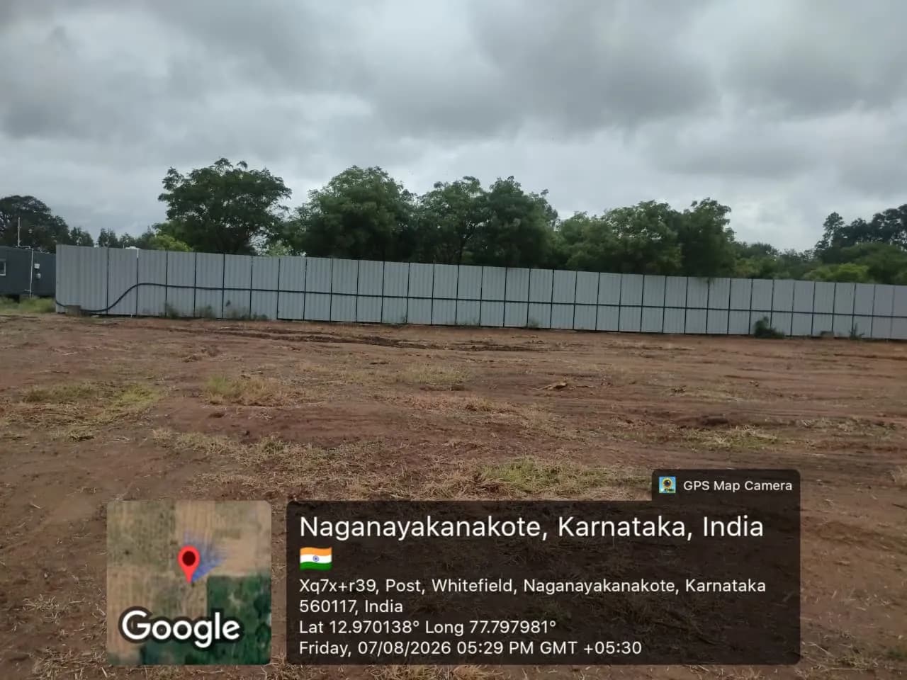 Godrej Florenne: Site photo filed with Karnataka RERA