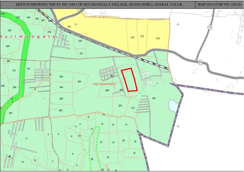 Sidvin Symmetra: CDP Map Demarcation.pdf (filed with Karnataka RERA)