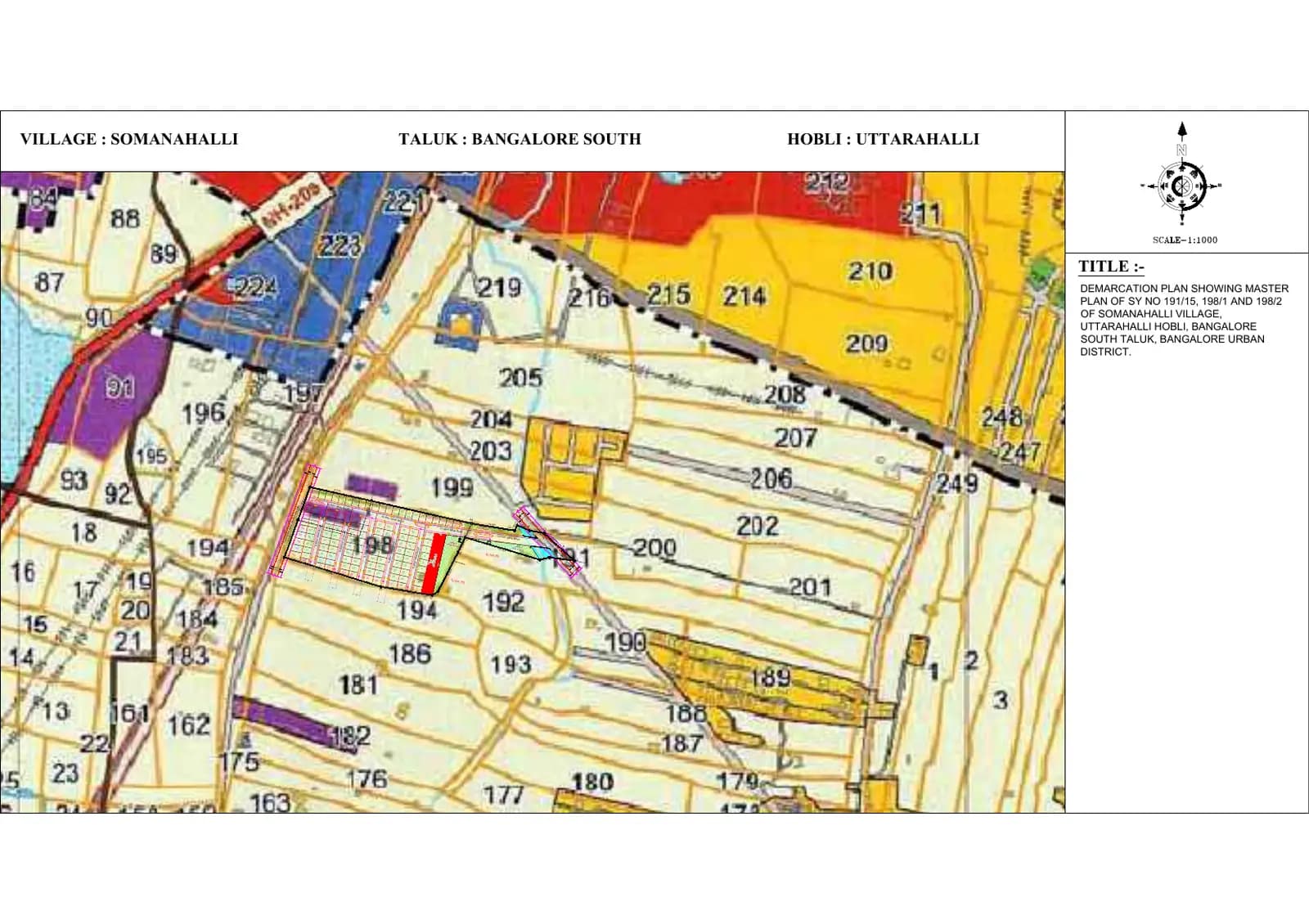 JD Signature: CDP DEMARCATION PLAN.pdf (filed with Karnataka RERA)