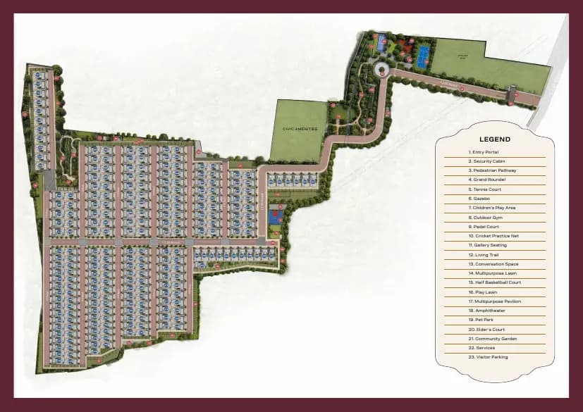 Godrej Florenne: Brochure, page 5 (filed with Karnataka RERA)