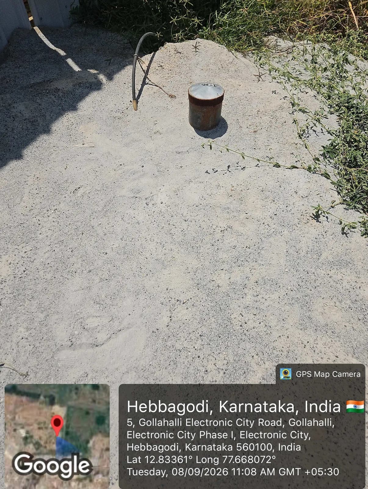 Splendid Evora: Site photo filed with Karnataka RERA