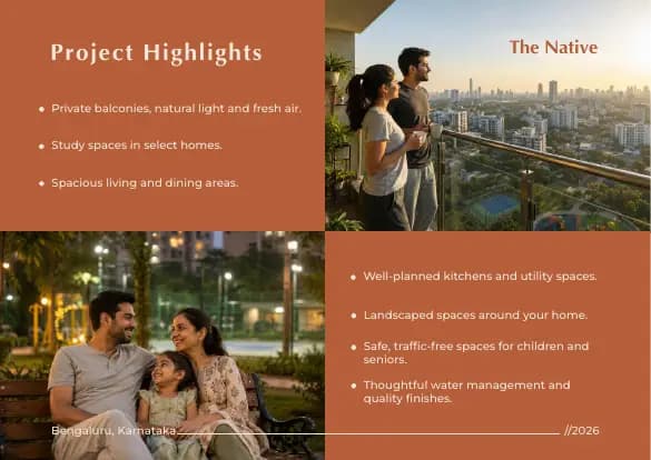 Sowparnika The Native: Brochure, page 7 (filed with Karnataka RERA)