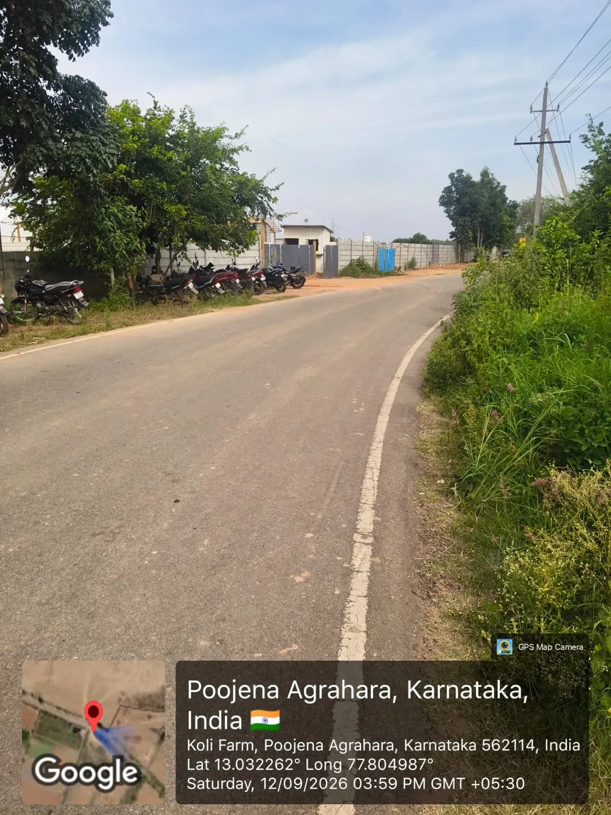 Sowparnika The Native: Site photo filed with Karnataka RERA