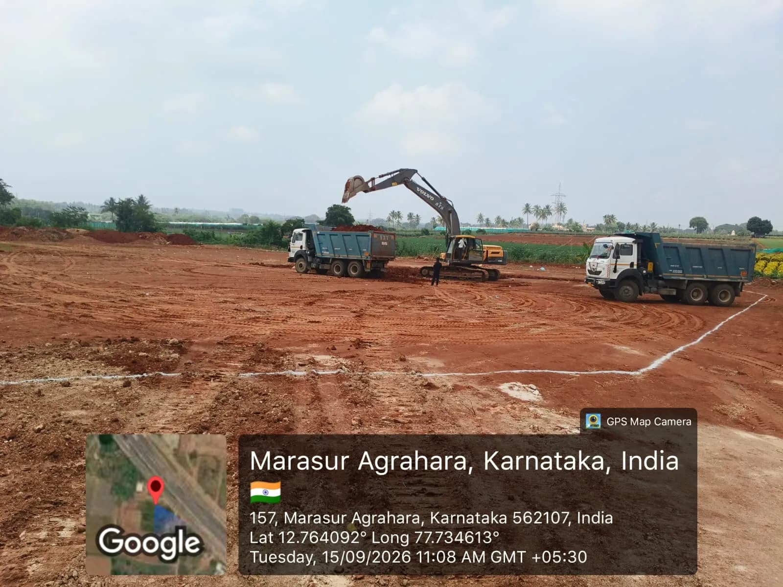 Signature CNR Marvel: Site photo filed with Karnataka RERA