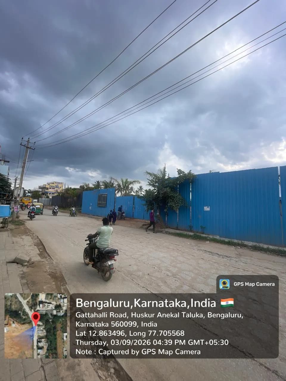 Anandaa Aira: Site photo filed with Karnataka RERA