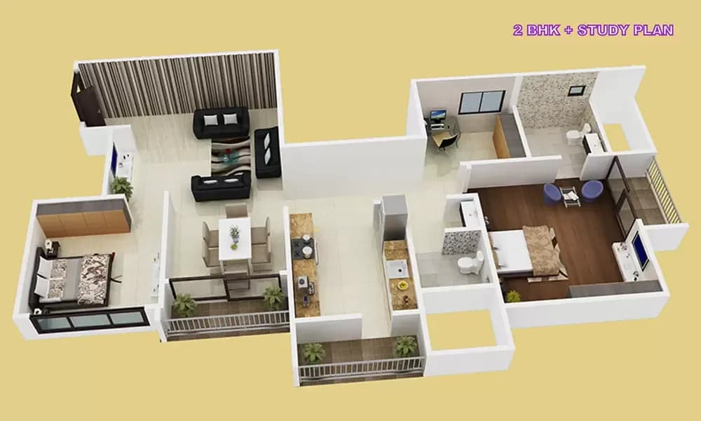 Oceanus Vista II floor plan: Floor plan layout