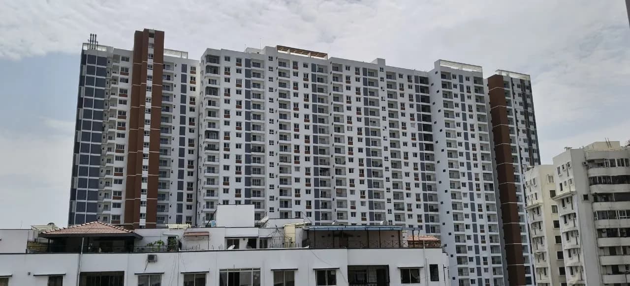 Adarsh Premia - Phase 1: Site photo filed with Karnataka RERA