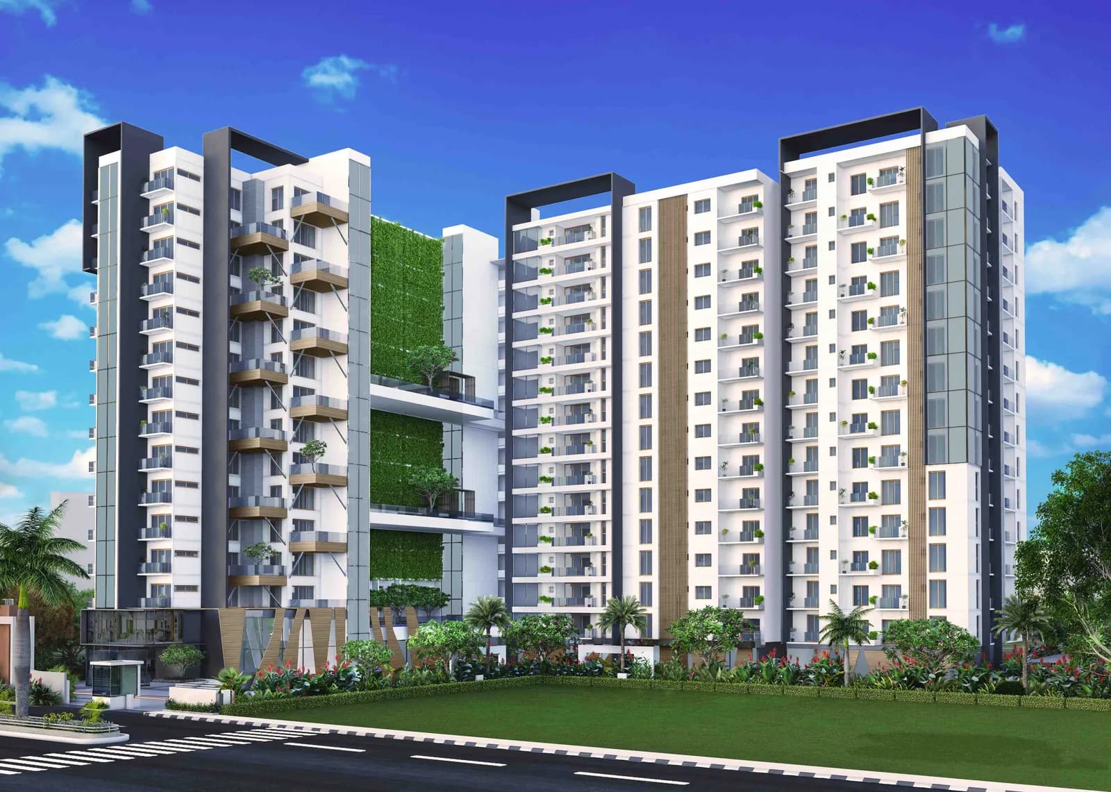 Highcliff: Site photo filed with Karnataka RERA