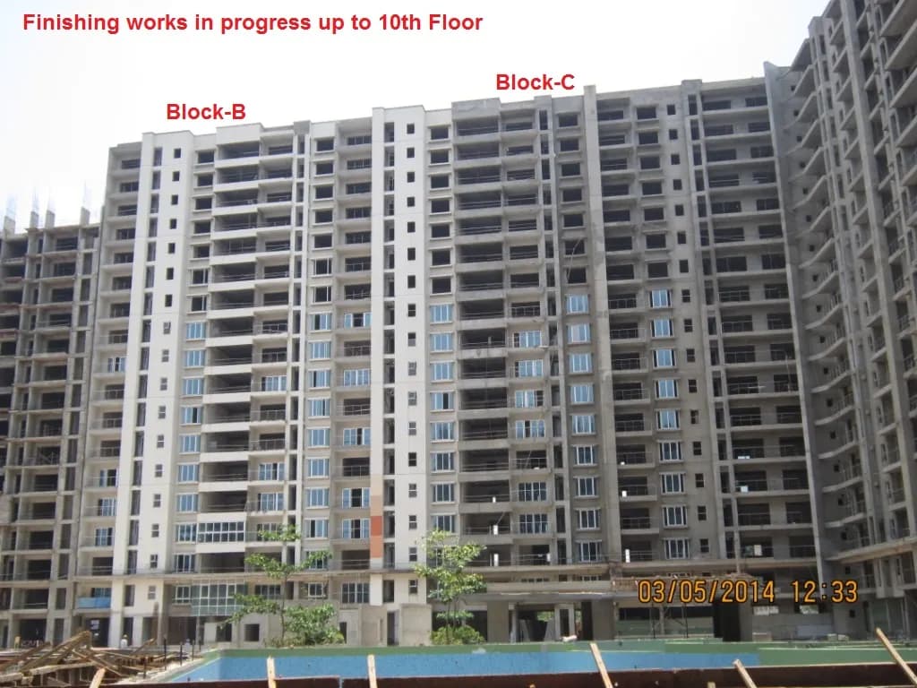 Raheja Vivarea: Site photo filed with Karnataka RERA