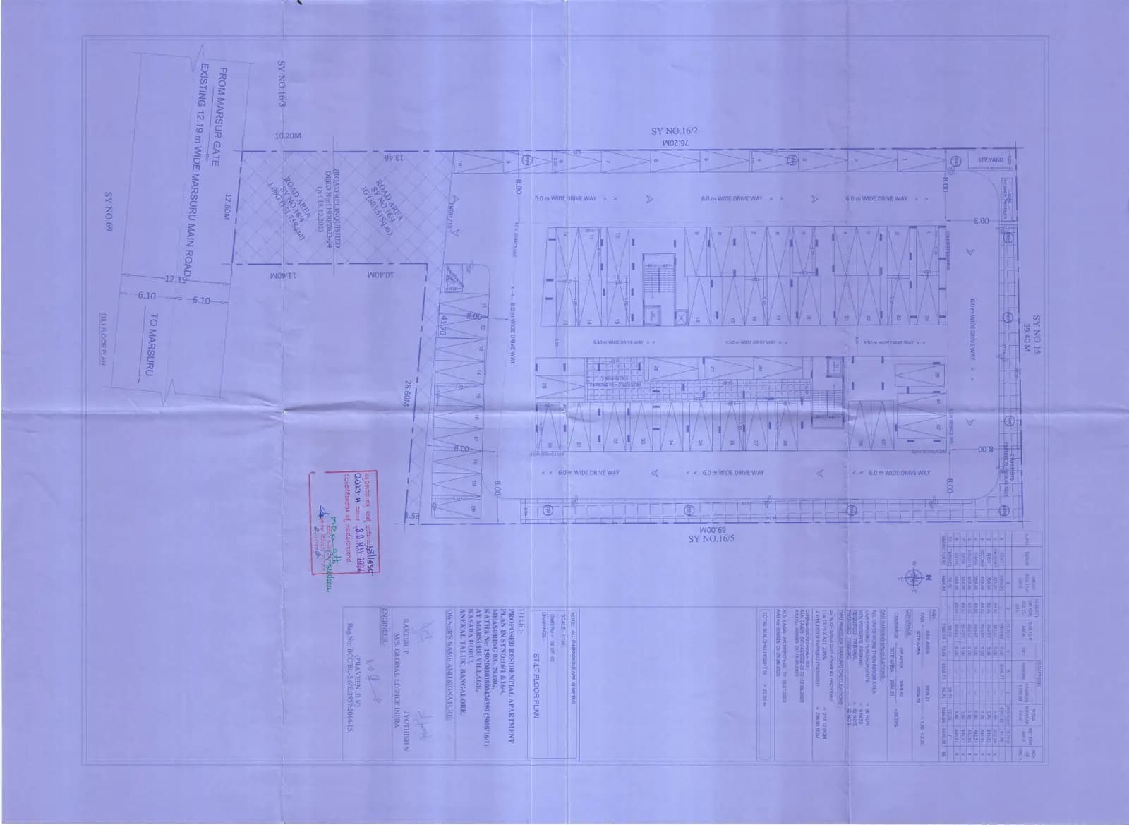 Legacy: Legacy Stilt floor plan.pdf (filed with Karnataka RERA)