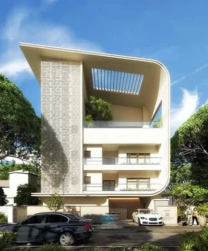 Sobha 25 Richmond: Entry point building view (artist’s impression)