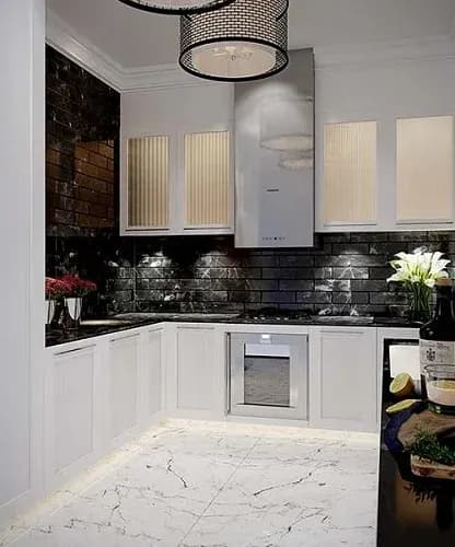 Sobha 25 Richmond: Interior kitchen (artist’s impression)
