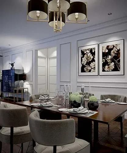 Sobha 25 Richmond: Interior dining area (artist’s impression)