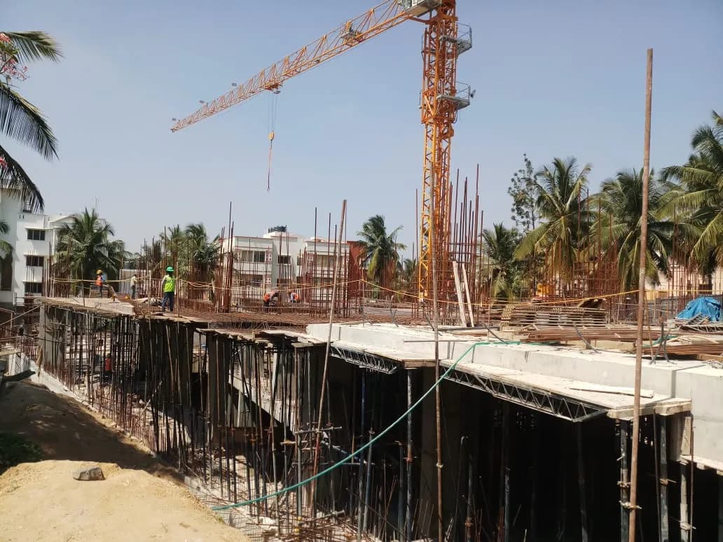 Anika Redwood Homes: Site photo filed with Karnataka RERA