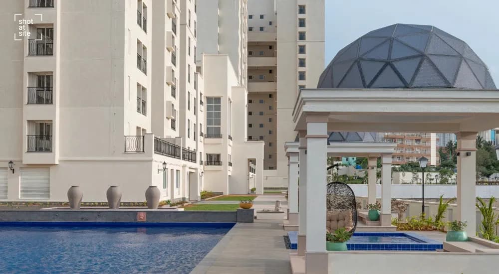 Sobha Valley View - Heritage: Gazebo structure in landscaped grounds (artist’s impression)