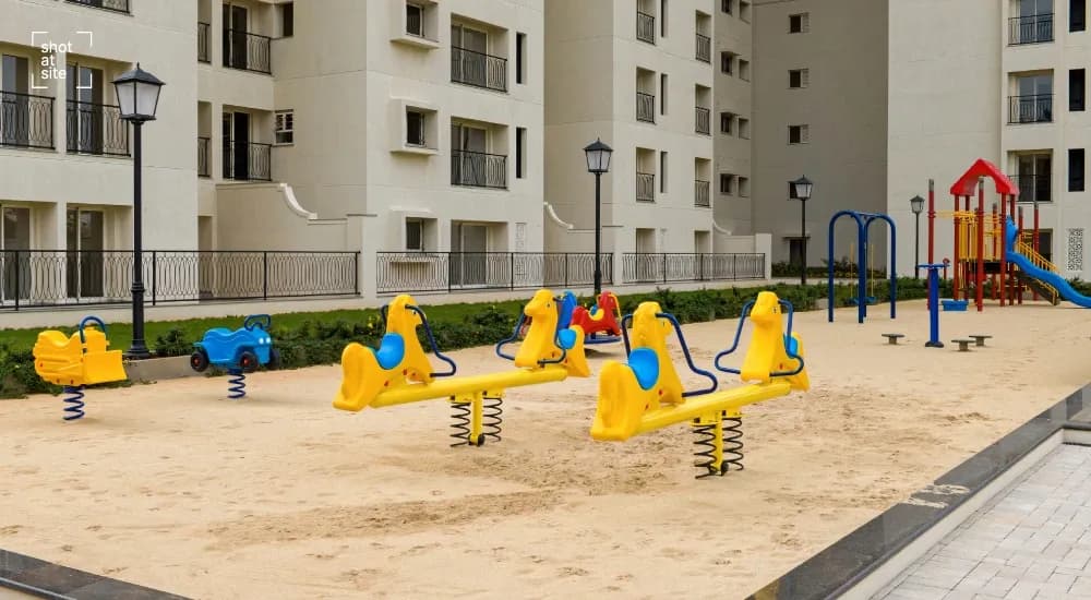 Sobha Valley View - Heritage: Children's play area within the community