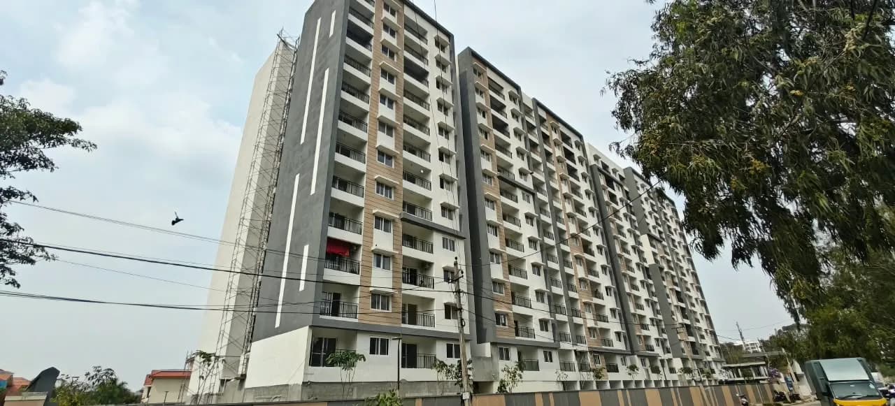 Adarsh Palm Retreat Mayberry-Phase 1: Site photo filed with Karnataka RERA