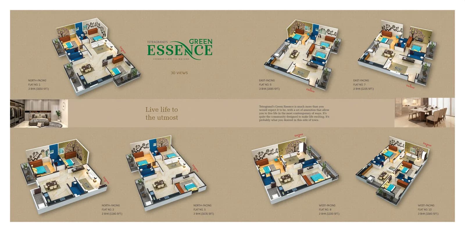 Tetra Grand Green Essence: Building elevation and facade (artist’s impression)