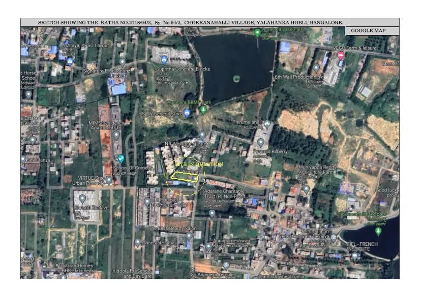 Tetra Grand Green Essence: Location and Demarcation.pdf (filed with Karnataka RERA)