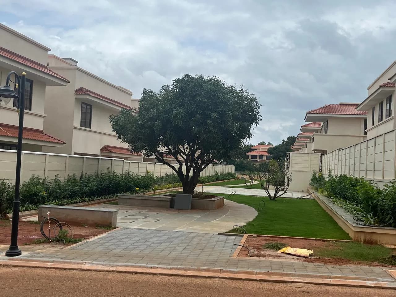 Adarsh Tranqville: Site photo filed with Karnataka RERA