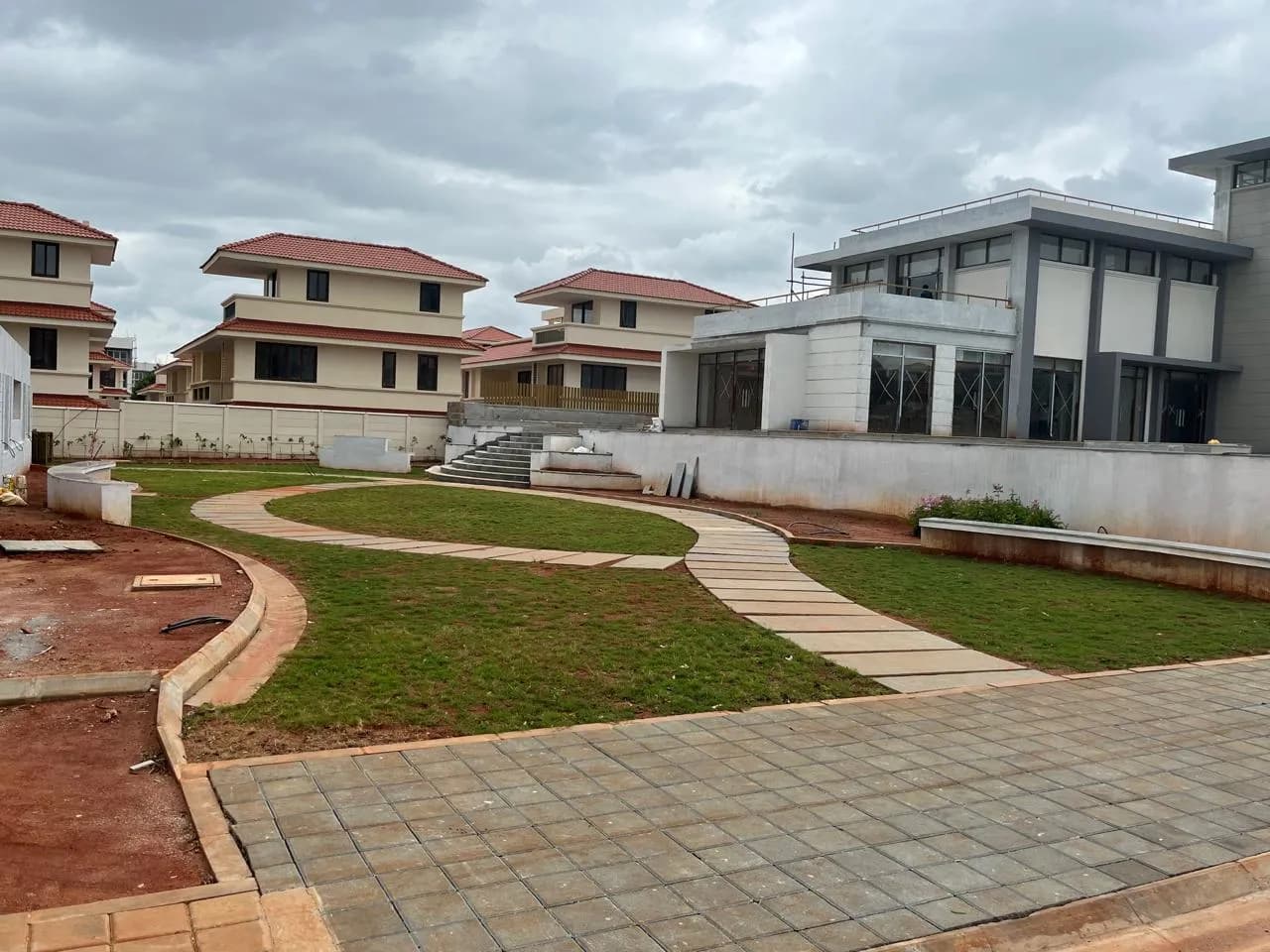 Adarsh Tranqville: Site photo filed with Karnataka RERA