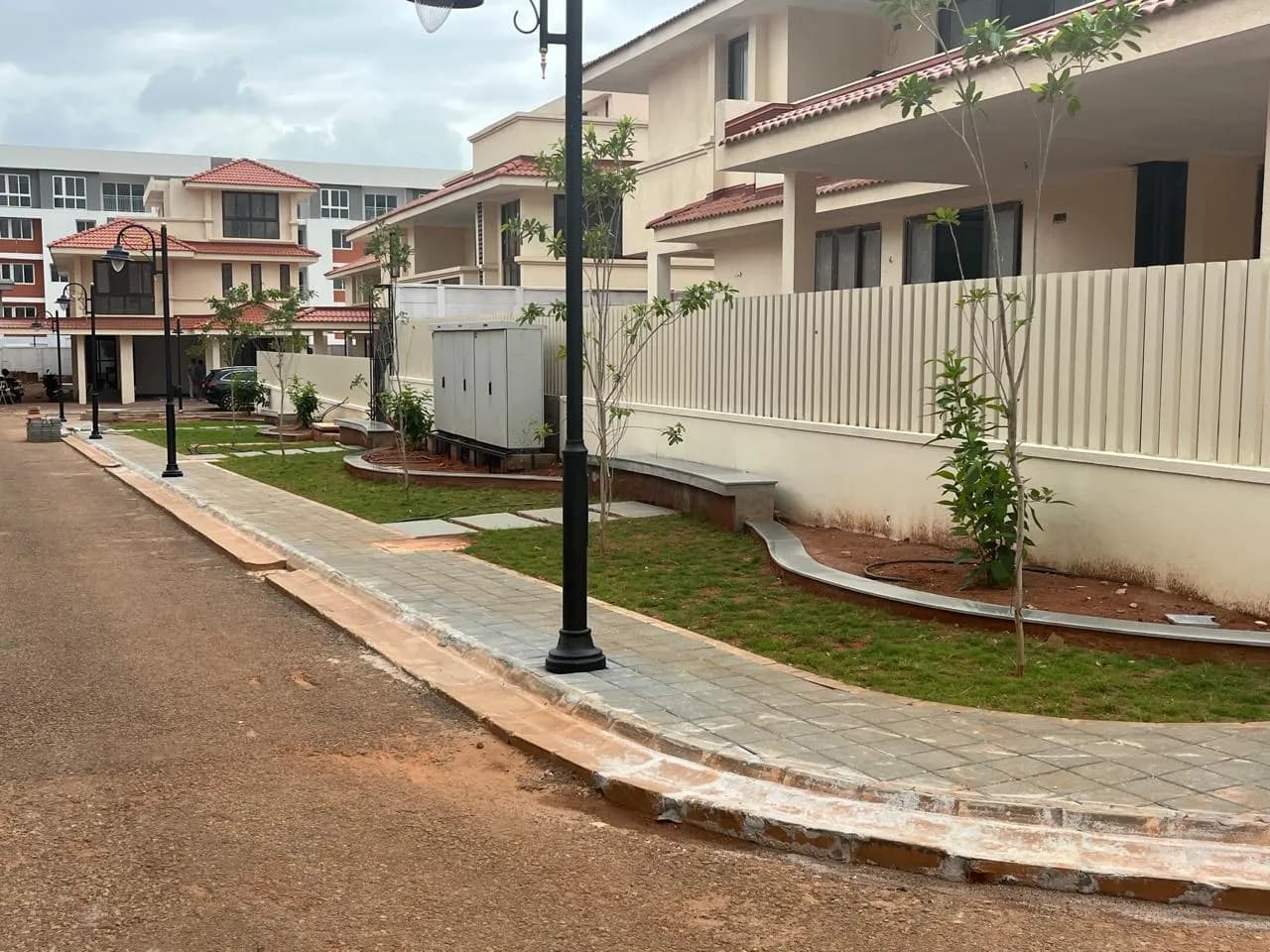 Adarsh Tranqville: Site photo filed with Karnataka RERA