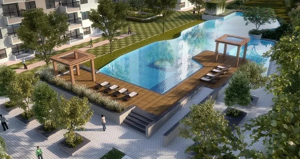 Sobha Lake Gardens: Swimming Pool (artist’s impression)