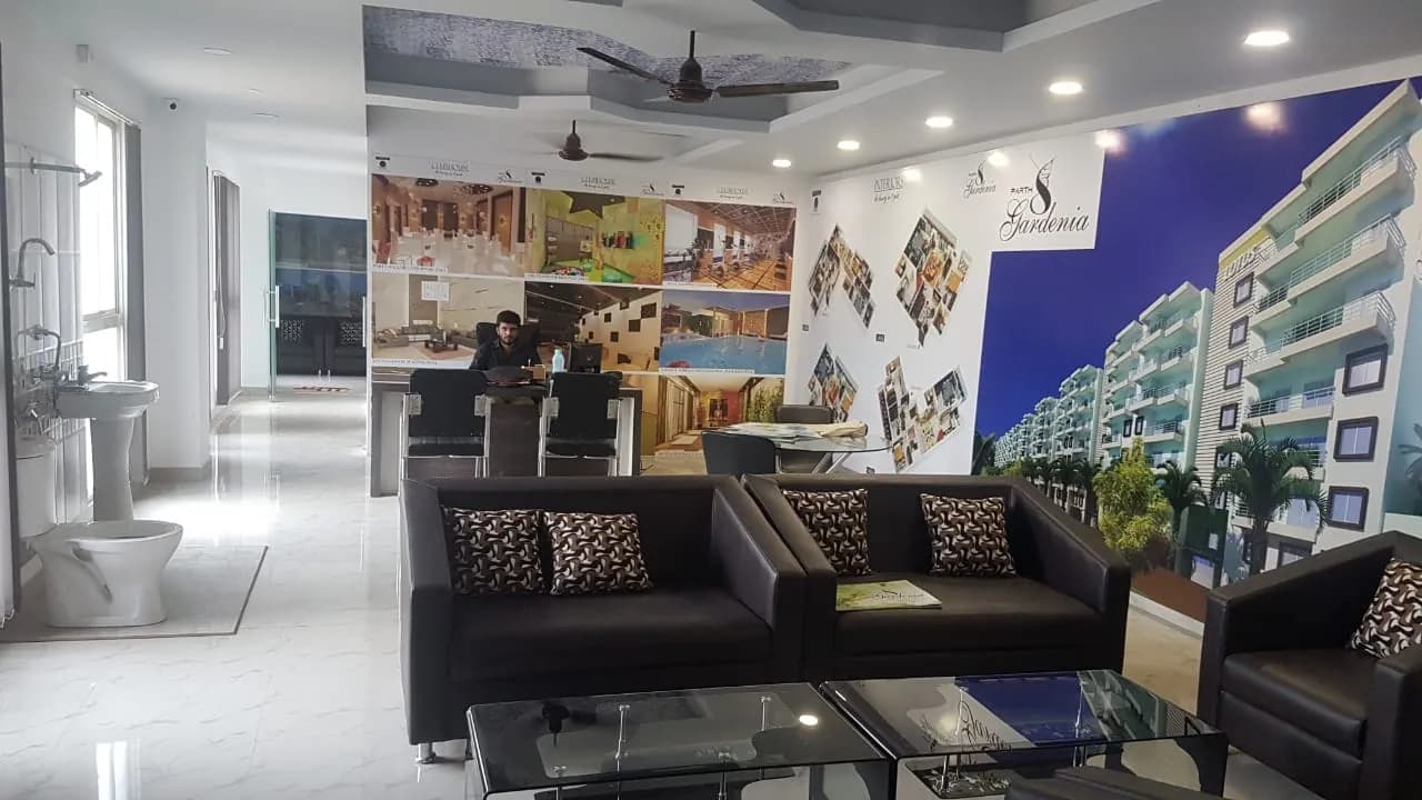 Parth Gardenia: Construction site view of Parth Gardenia project